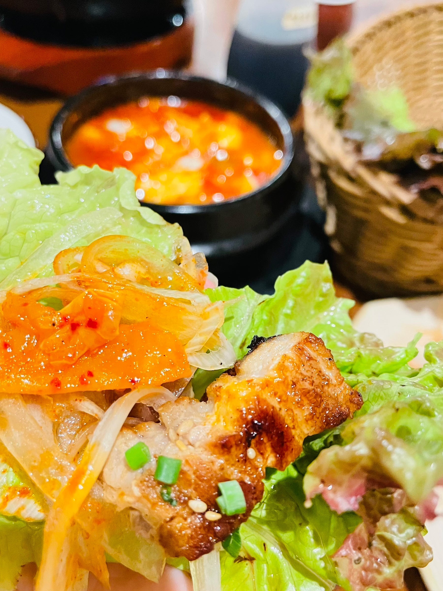 残暑の夜と、焼き肉と、スマイル。