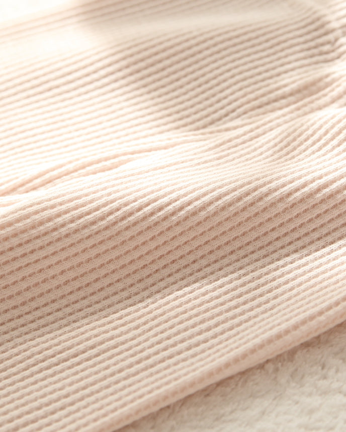 兒童華夫格打底褲 SS 米色