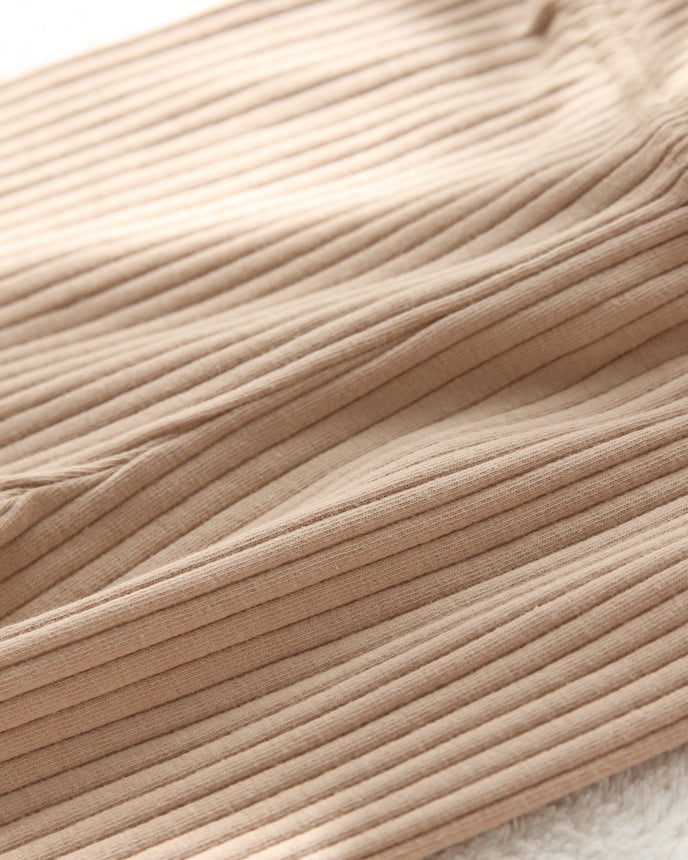 兒童羅紋打底褲 SS Mocha