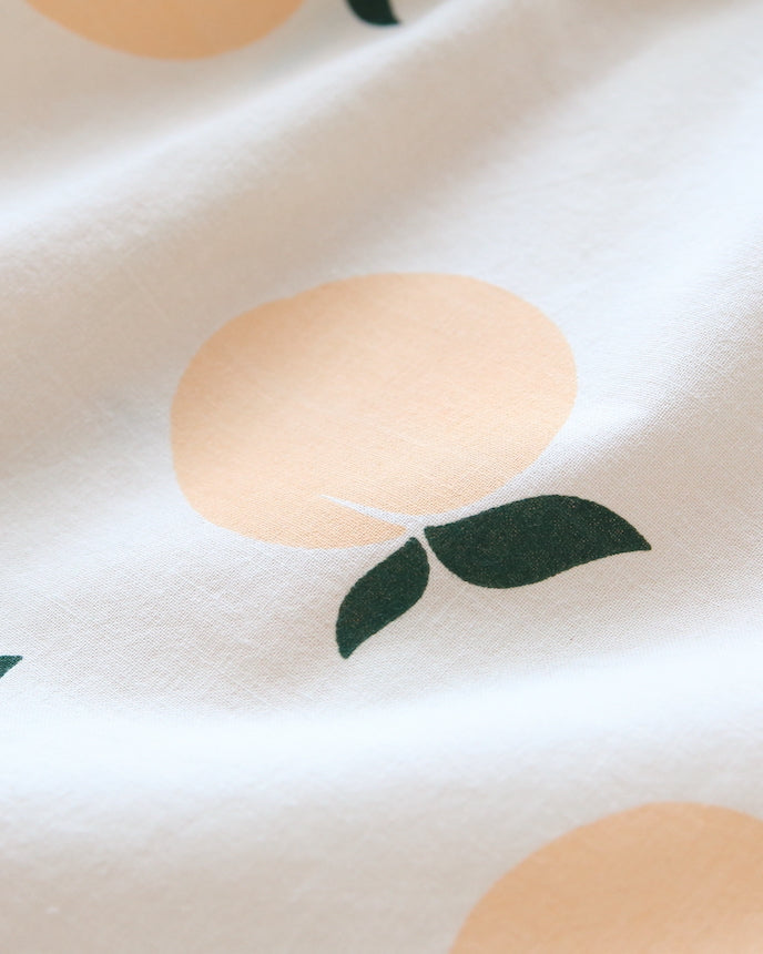 韓国子供服 キッズ 綿100% 北欧 リンゴ スカート アイボリー