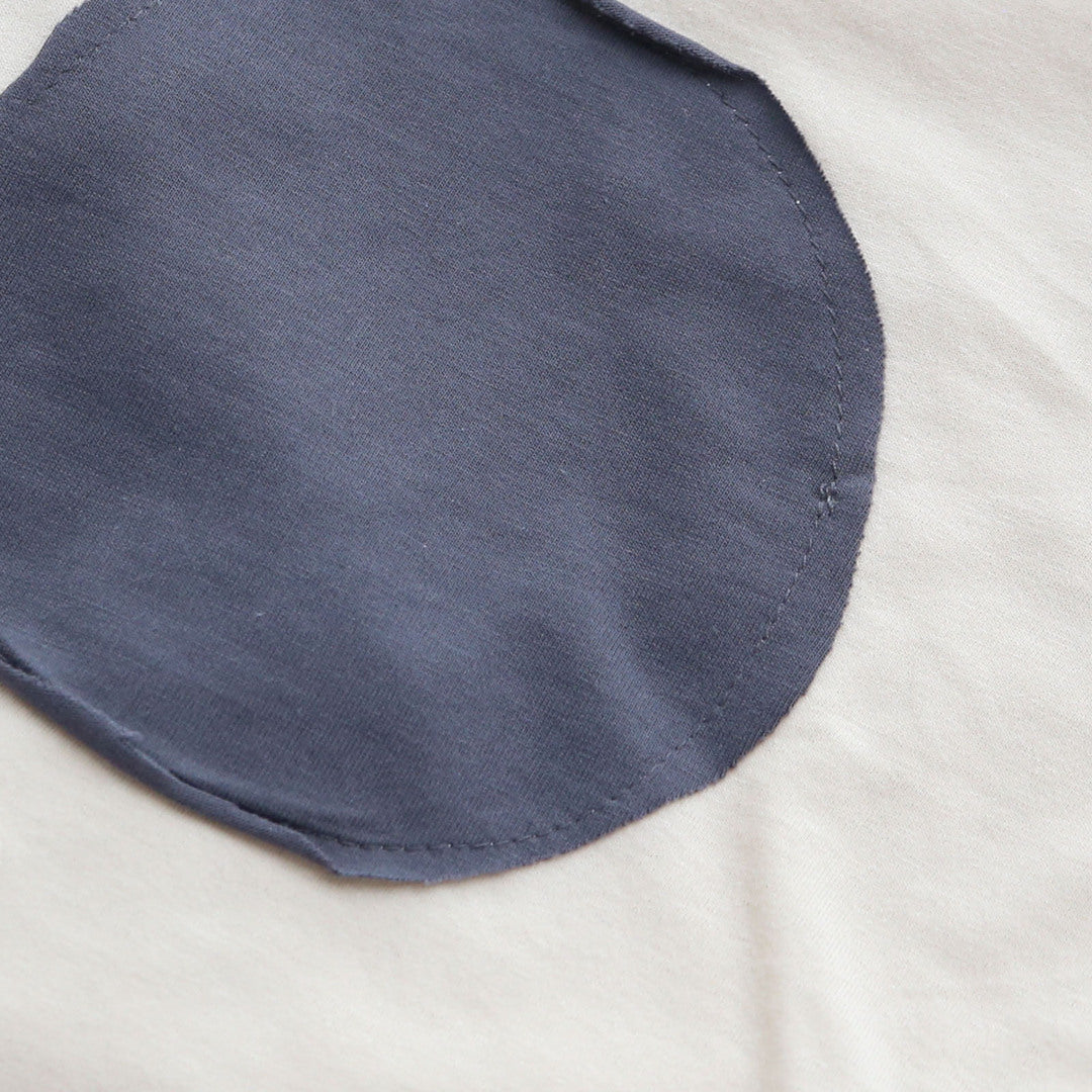 キッズ 上下セット ショート Tシャツ＋ パンツ ズボン 日の丸 水玉 ベージュ コットン 綿100％ 部屋着 着替え 春夏 通園